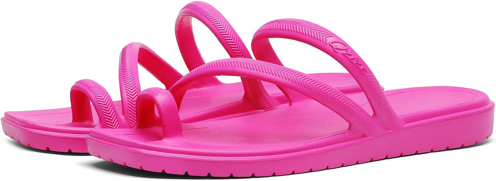 Flip Flops for Women Arch Support Comfortable Thong Sandals with Square Toe & Lightweight Cushion... | Amazon (US)