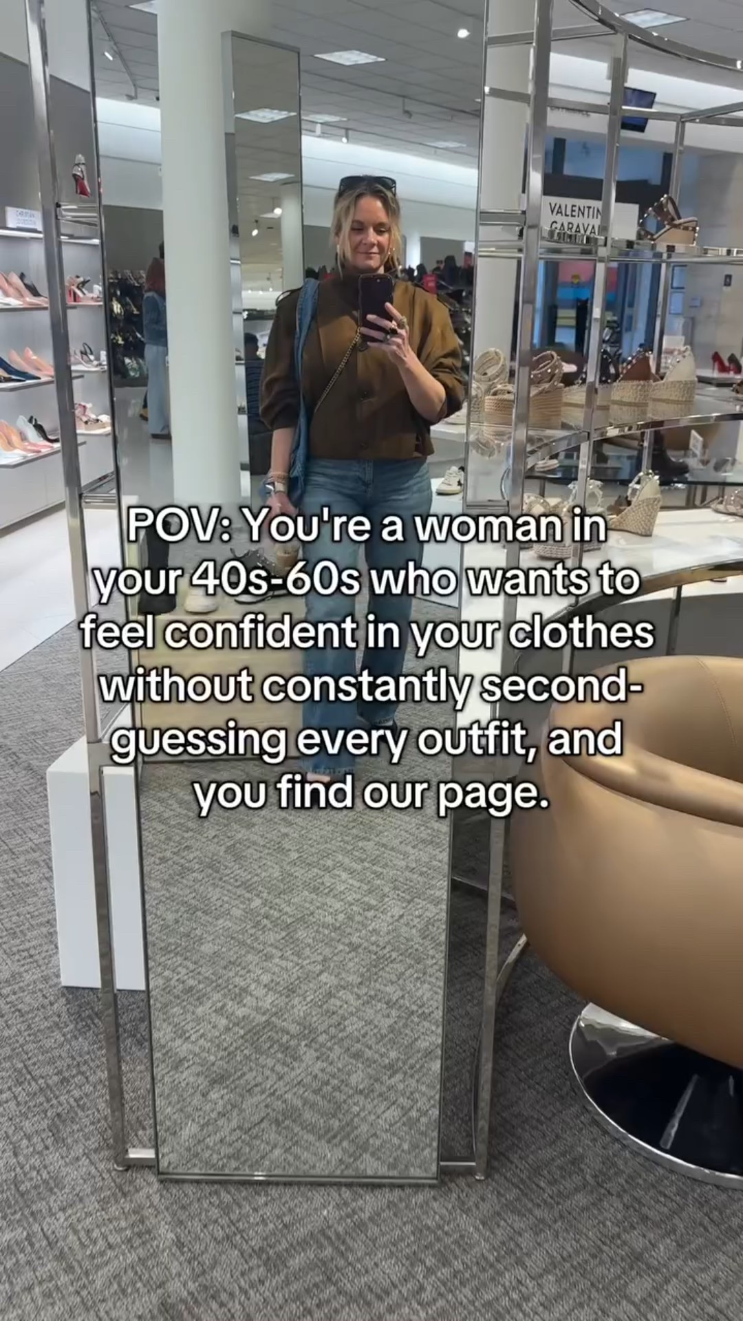 We get it—because we live it too. As a team of stylists in our 40s and 50s, we know that feeling of standing in front of a full closet wondering "does this still work for me?" 

And after 15+ years of working with women just like you, we've learned that the outfit doubt isn't about your body changing—it's about not having a clear style strategy that actually works for YOUR life right now. 

The good news? Getting dressed can feel easy and confidence-boosting again. It just takes the right approach (and someone who gets it). 

💫 Follow along for styling tips that actually work for real women with real lives 

✨ Ready to feel confident in everything you wear? DM us "CONFIDENT" to learn how we can help you build a wardrobe you love