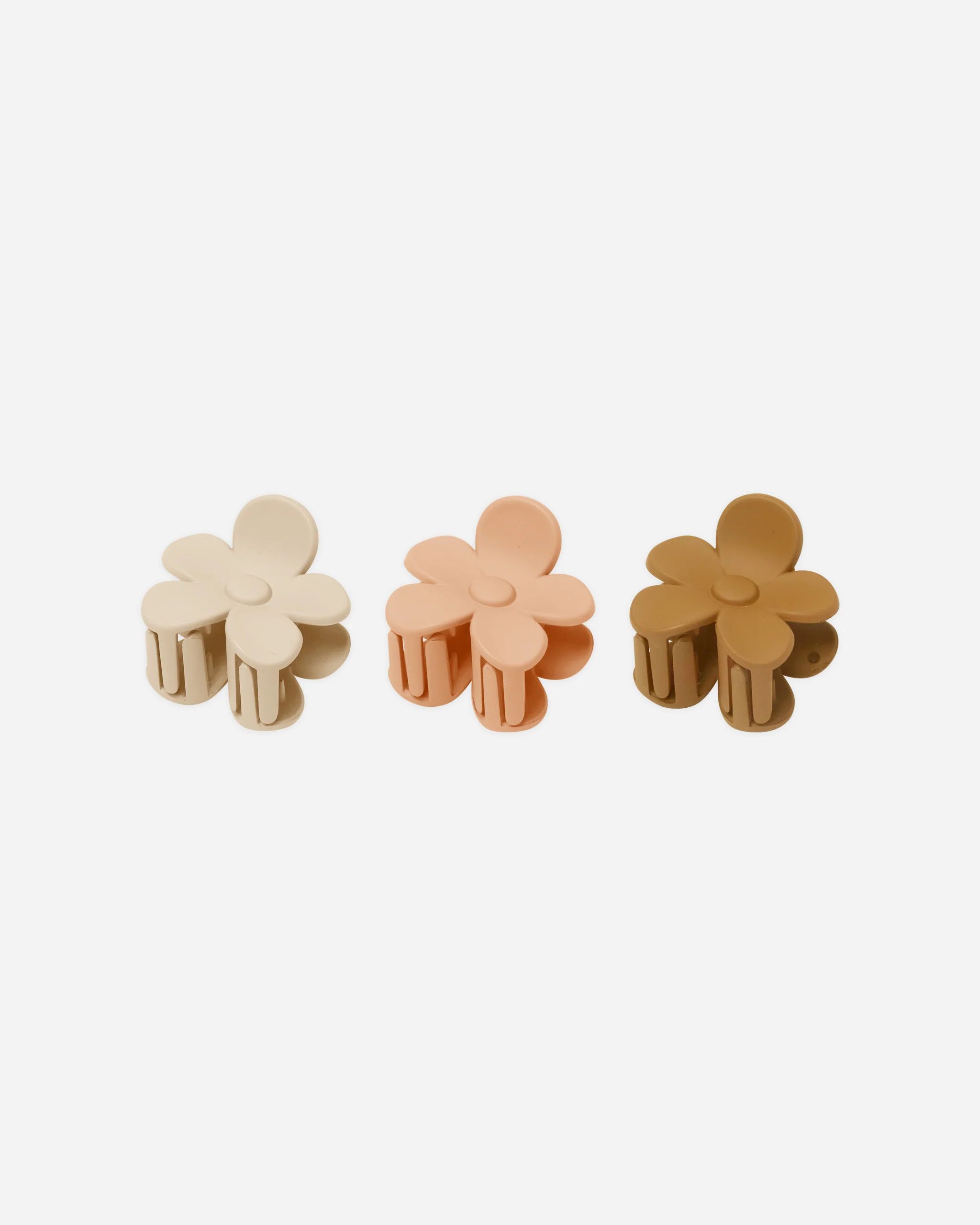 Flower Clip Set || Brass, Antique, Melon | Rylee + Cru