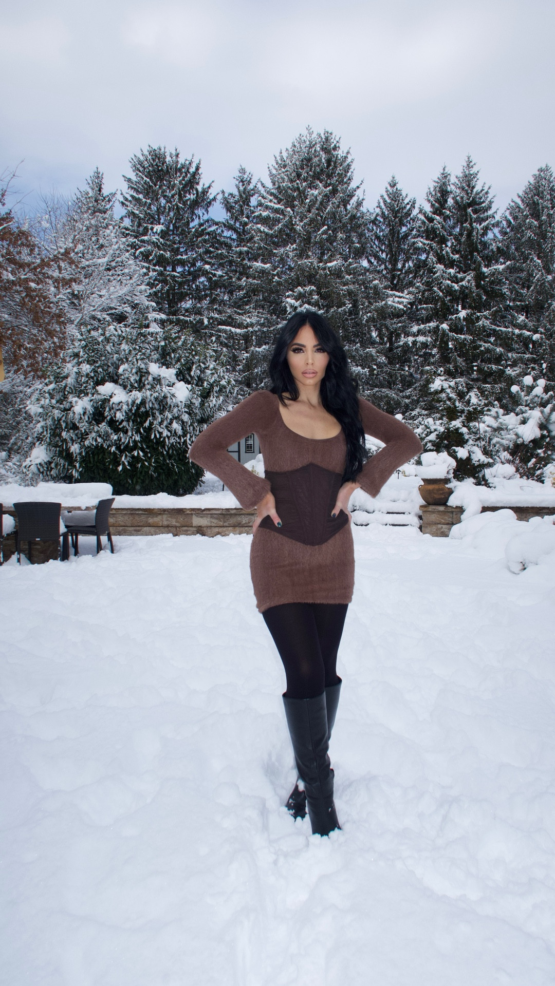 #sweaterdress #winter #corset #outcast

#LTKHoliday #LTKootd