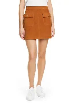 Le Bardot Corduroy Miniskirt | Nordstrom