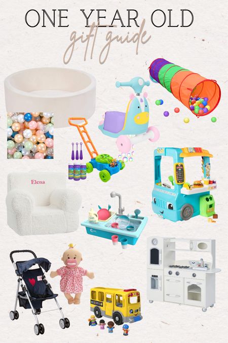 One year old gift guides— gift ideas for one year olds! 

#LTKstyletip #LTKSeasonal #LTKkids