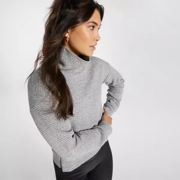 CALIA Women's Cloud Lunar Jacquard Funnel Neck Sweater | Dick's Sporting Goods