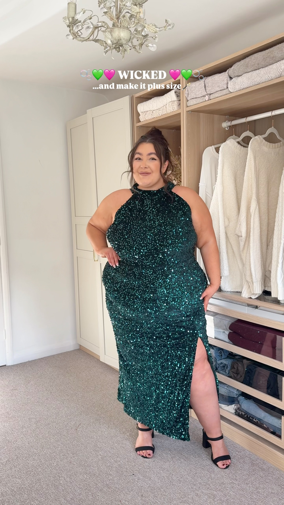 WICKED... and make it plus size 🩷💚 

#LTKcurves #LTKplussize #LTKmidsize