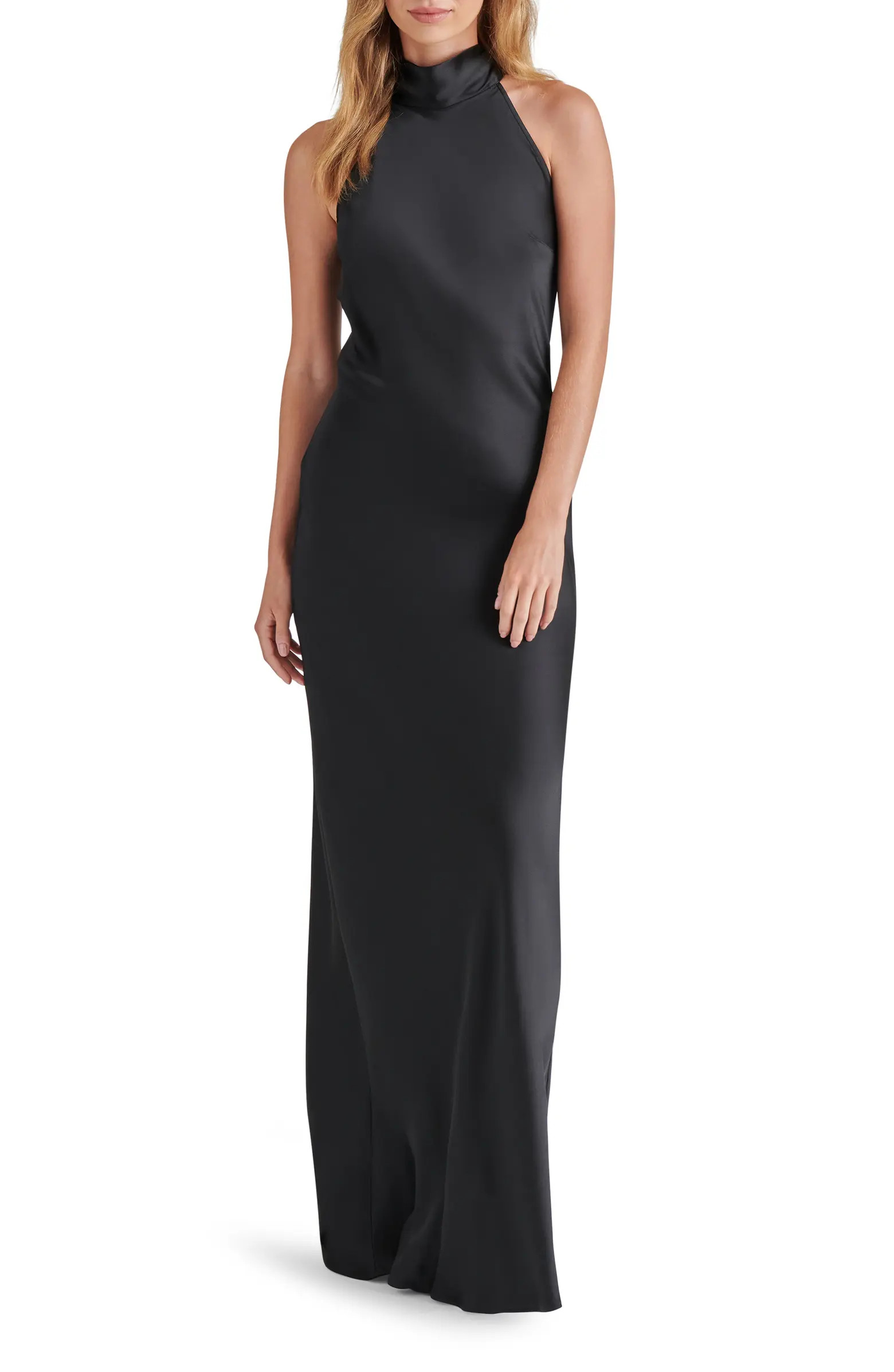 Lara Satin Bias Cut Maxi Dress | Nordstrom