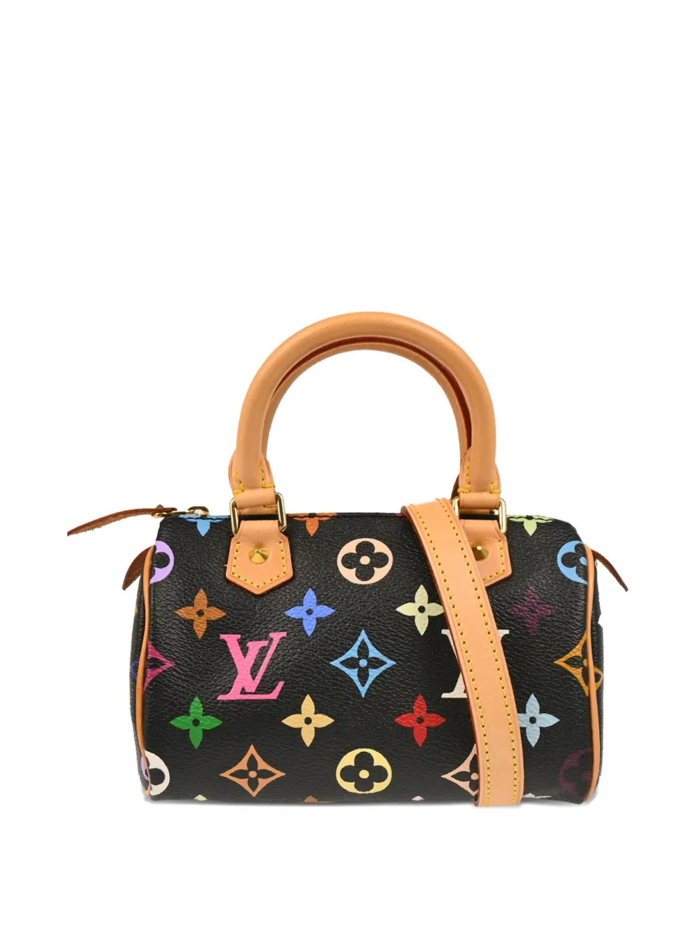 Louis Vuitton Pre-Owned x Takashi Murakami Speedy handbag - Black | Farfetch Global