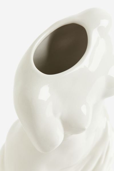 Stoneware Vase - White - Home All | H&M US | H&M (US + CA)