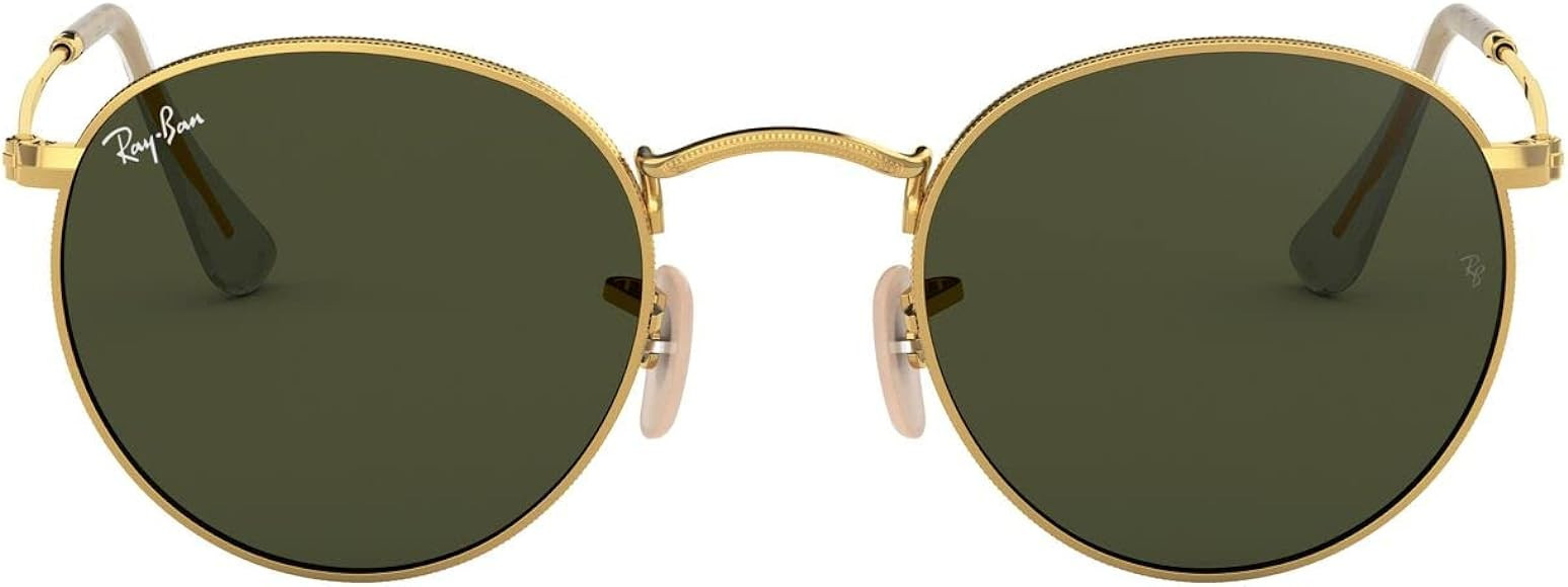 Ray-Ban Rb3447 Round Metal Sunglasses | Amazon (US)
