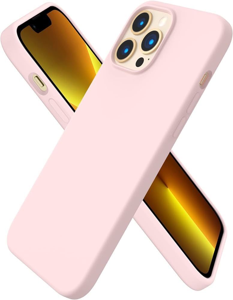 ORNARTO Compatible with iPhone 13 Pro Max Case 6.7", Slim Liquid Silicone 3 Layers Full Covered S... | Amazon (US)