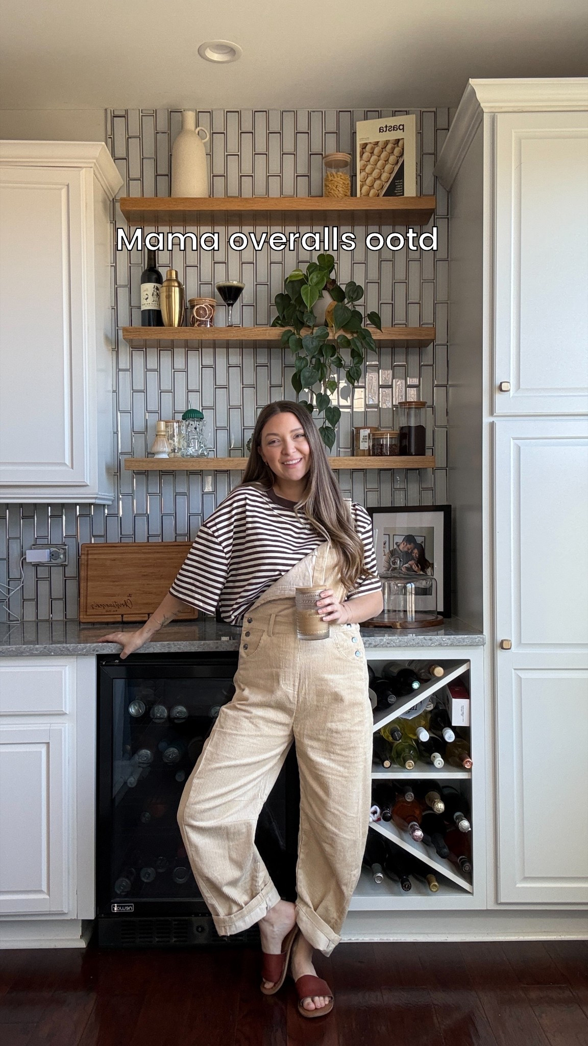 I tossed this on just to see and couldn’t love more how cute it turned out to be! Wearing size medium in overalls and size medium in the top! 

#LTKootd #LTKmomlife