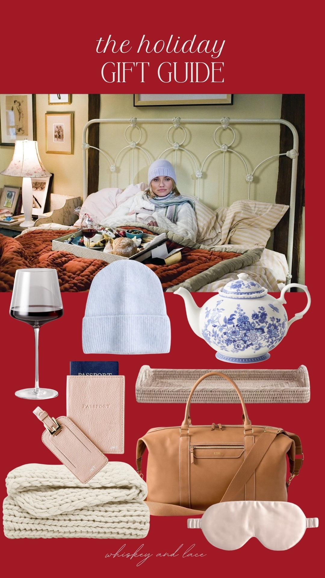 I am always getting inspiration from The Holiday so obviously I had to make a gift guide for this one! A passport cover + weekender bag for the traveler in your life is the perfect gift. This teapot is so special and would be passed down for years to come. And this beanie and eye mask make the perfect stocking stuffers! 🎅🏼

#LTKHoliday #LTKGiftGuide #LTKSeasonal