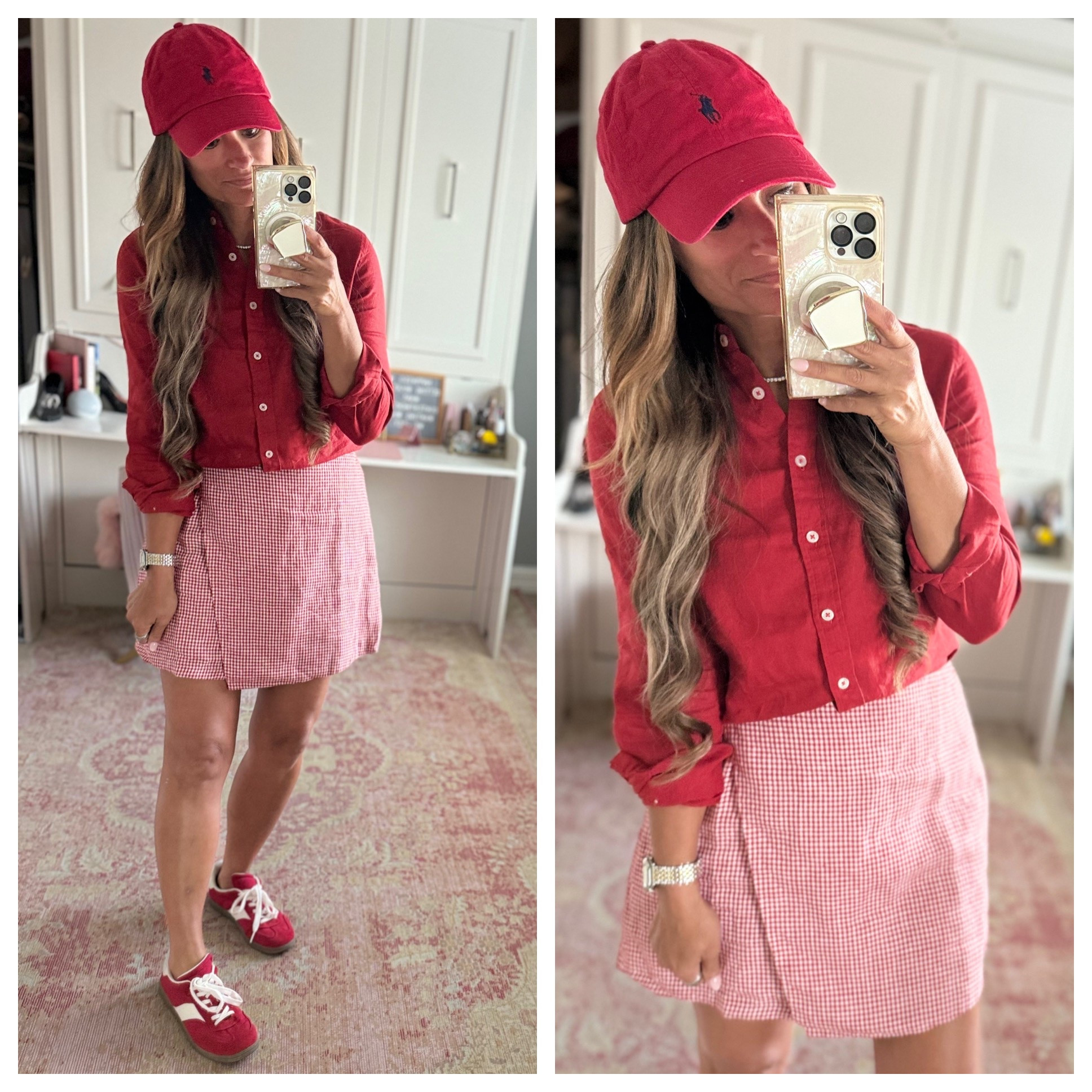 Game day look for fall