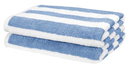 Amazon Basics Cabana Stripe Beach Towel, 2-Pack, Sky Blue, 60" x 30

#LTKFind #LTKtravel #LTKunder50