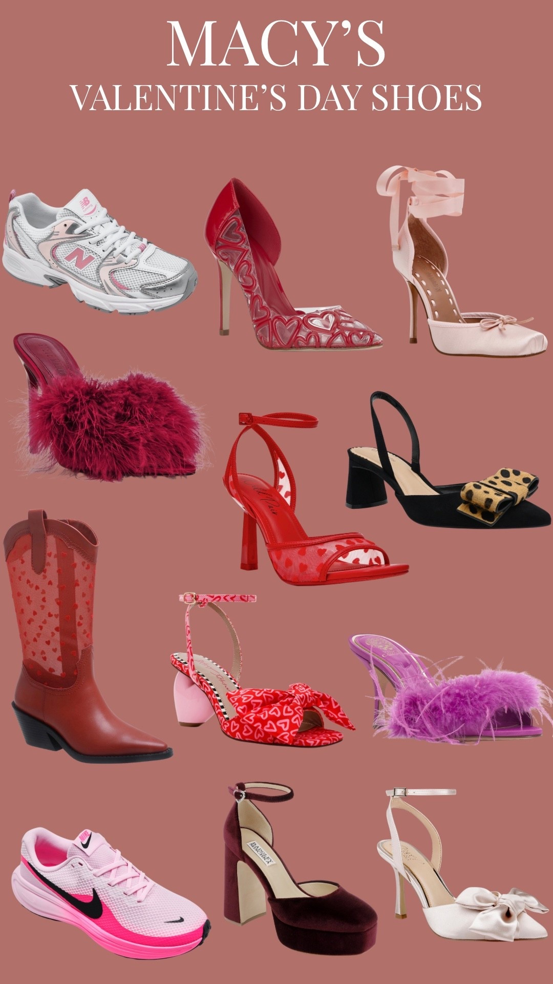 Valentine’s Day shoe picks from Macy’s

#LTKValentine