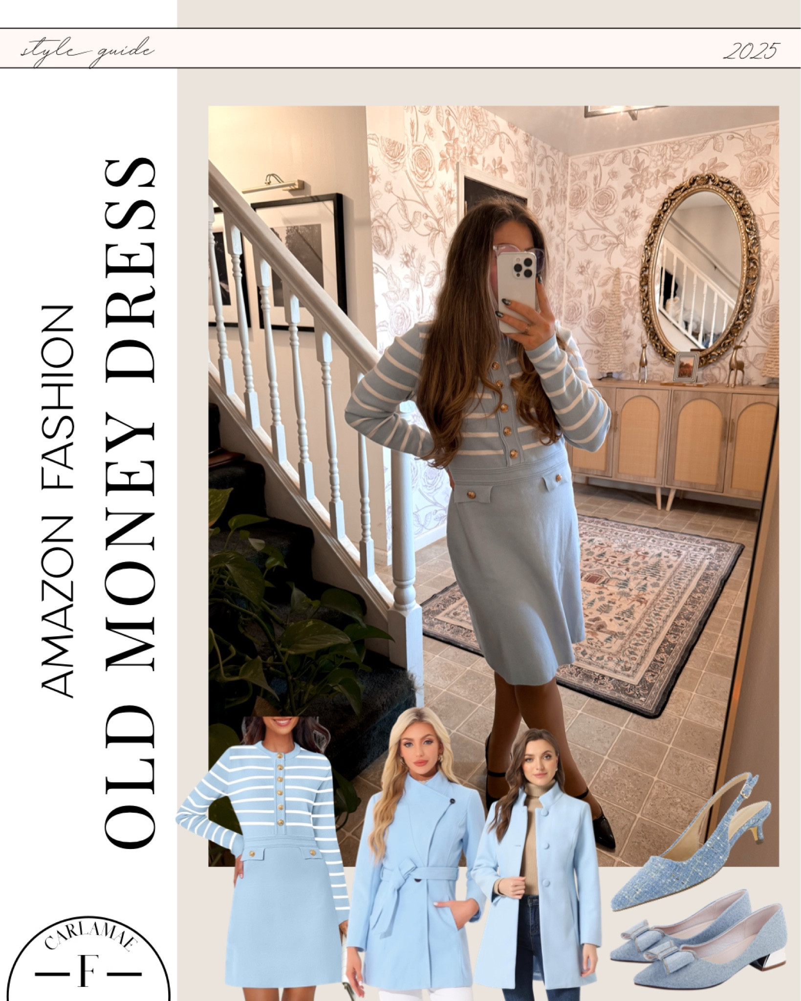 My favorite Amazon outfit for work!! Old money style 

Old money dress, Amazon fashion, Amazon find, Amazon dress, office outfit, office dress, workwear, women’s workwear, work outfit, work style, office style, double breasted coat, light blue outfit, light blue coat, light blue heels, work shoes, office shoes, office heels, slingback heels 

#LTKWorkwear #LTKFindsUnder50 #LTKShoeCrush