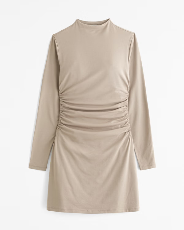 The A&F Paloma Long-Sleeve Mini Dress | Abercrombie & Fitch (US)