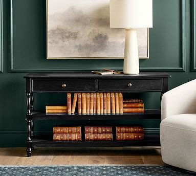 Chris Loves Julia Modern Traditional Console Table (54") | Pottery Barn (US)