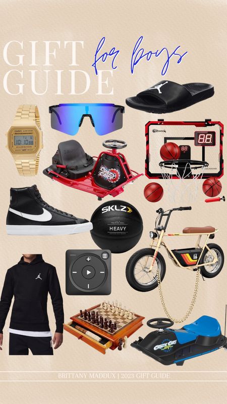 Boys gift guide, teen boys, gifts for tween boys, gift guide 2023

Follow my shop @brittanymaddux on the @shop.LTK app to shop this post and get my exclusive app-only content!

#liketkit #LTKkids #LTKHoliday #LTKGiftGuide
@shop.ltk


#LTKGiftGuide #LTKHoliday #LTKCyberWeek