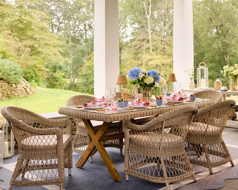 A beautiful table brings people together 🤍✨ Birchlane makes it effortless to create a space everyone loves 🌿🍽️ #GatherAndDine #OutdoorInspo #PatioDining #LTKFinds 

 #LTKSeasonal #LTKHome #LTKSaleAlert