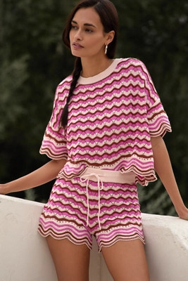 LSPACE Sun Chaser Crop Top | Anthropologie (US)