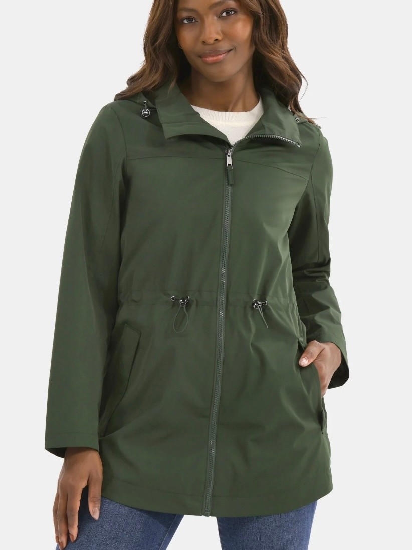  Women's Lightweight Anorak Jacket with Hood, Sizes XS-2X

#LTKOver40 #LTKMidsize #LTKSeasonal