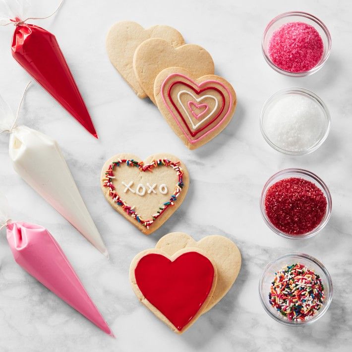 DIY Valentine's Day Cookie Decorating Kit | Williams-Sonoma