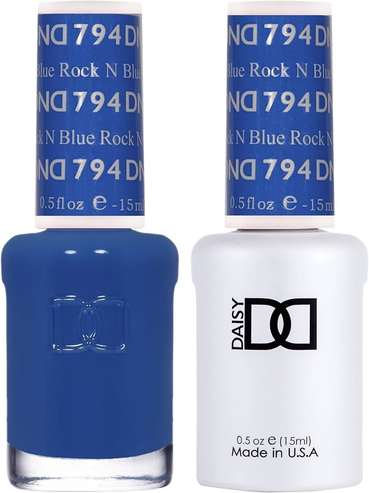 DND Gel Polish Set - 1 each of Blue Gel Polish and Blue Nail Polish 0.5 Fl Oz | Amazon (US)