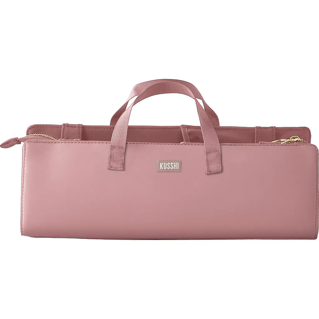 KUSSHI Hair Tools Bag in Mauve/Stone at Nordstrom | Nordstrom