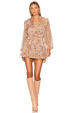 MISA Los Angeles Elisabetta Dress in Flora Tile Mix from Revolve.com | Revolve Clothing (Global)