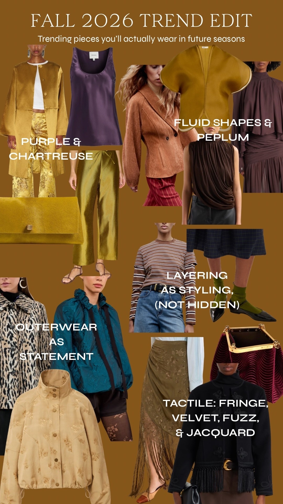 Fall 2026 fashion trends! ✨🍂 Linked 20 pieces that are current but you’ll also be able to rewear in future seasons 🫶🏻

#LTKootd #LTKSeasonal #LTKgrwm