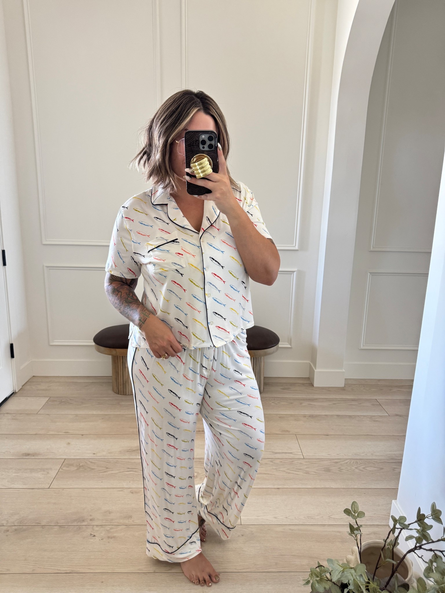 The cutest softest Pjs I own are always from aerie ! On sale now with a stackable code so stock up on these ! 

Size L in both 
#pjs #midsize 

#LTKSaleAlert #LTKMidsize