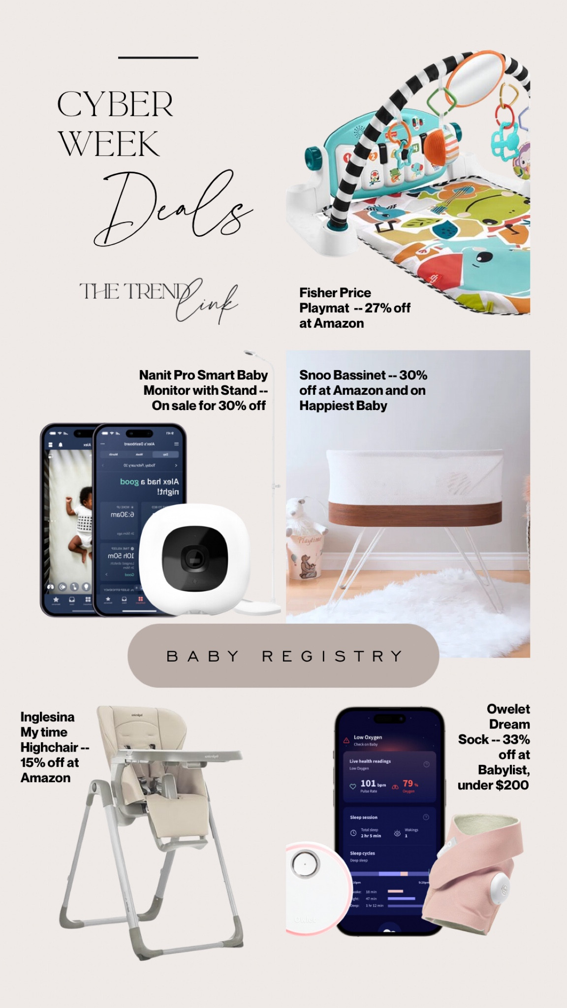Cyber Week continues — shop my top baby registry deals! 

#LTKCyberWeek #LTKSaleAlert #LTKGiftGuide
