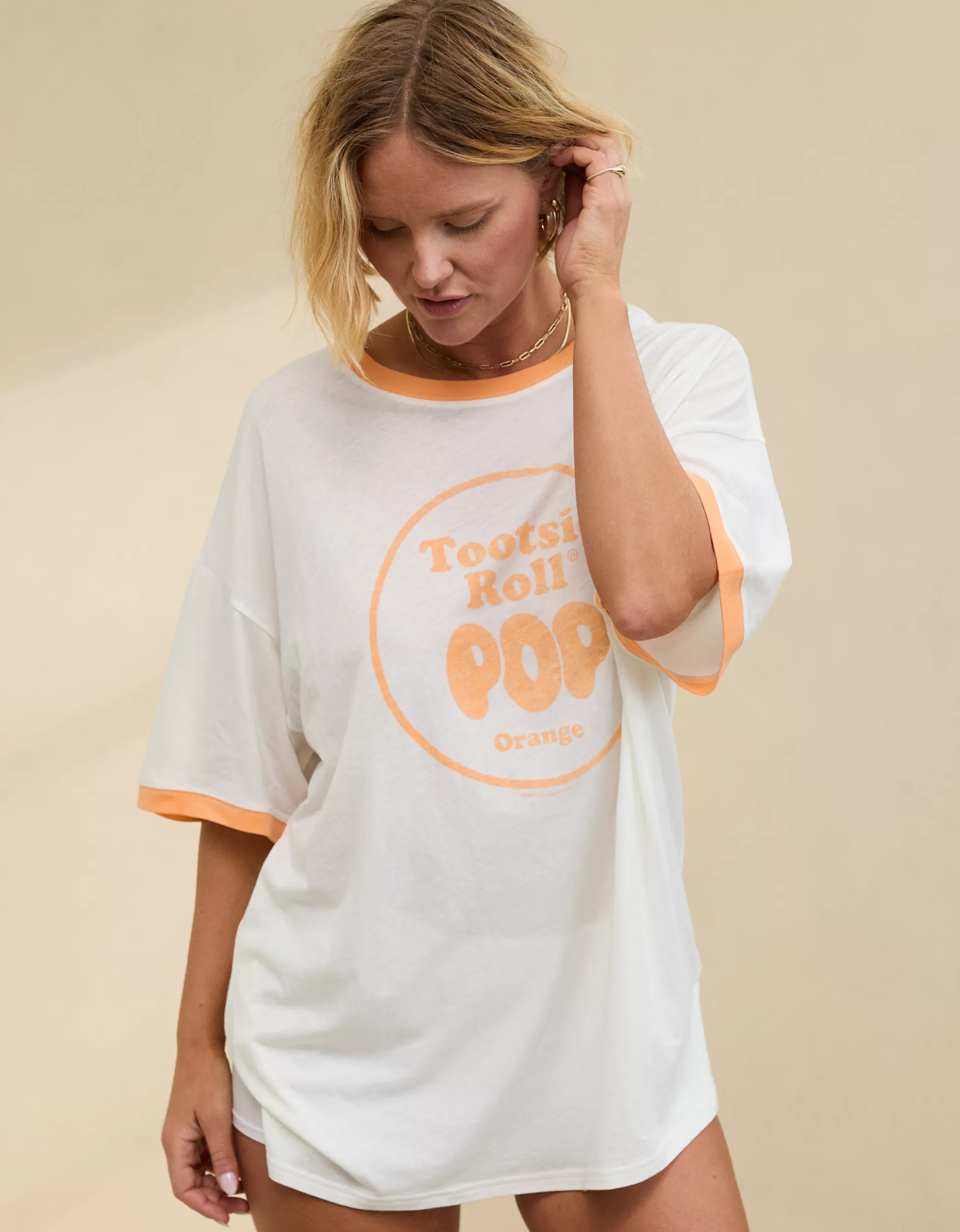 Aerie Halloween Tootsie Roll Sleep Happens Night Tee | Aerie