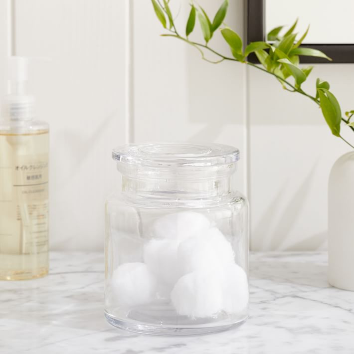 Apothecary Glass Bath Accessories | West Elm (US)