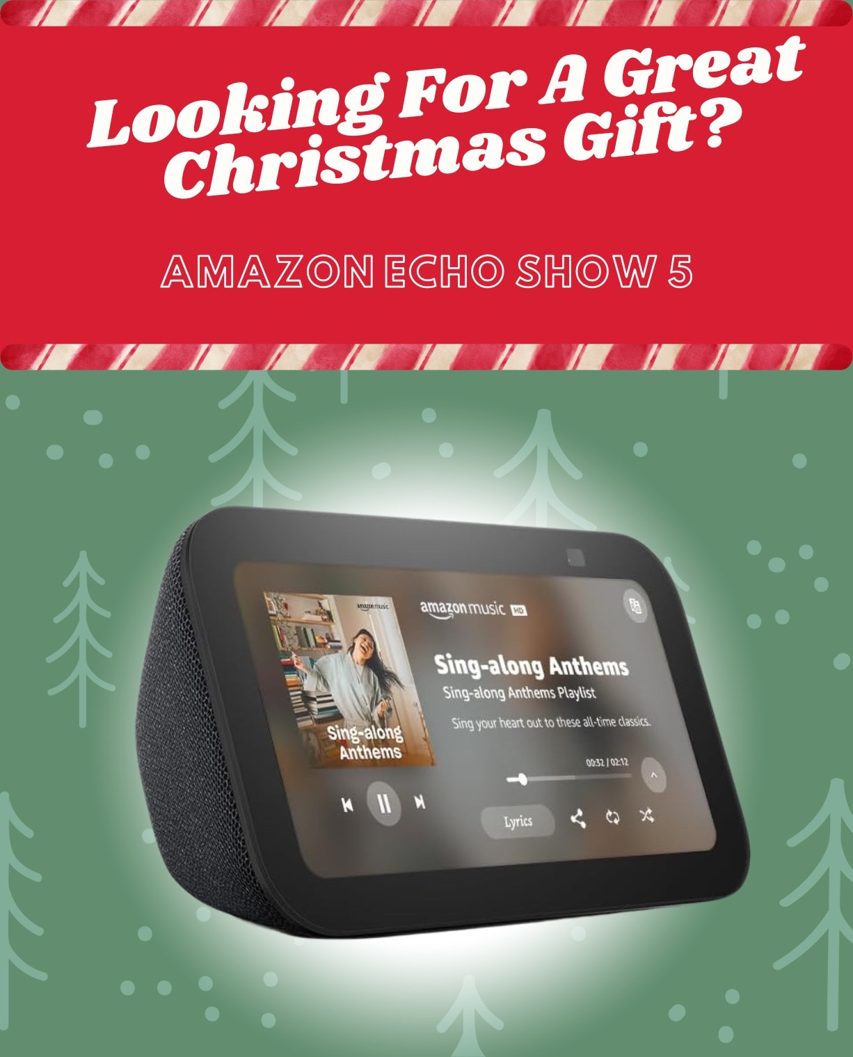 📱 All-New Echo Show 5 (2nd Gen): Compact Smart Display with Alexa

Upgrade your smart home experience with the Echo Show 5. Featuring a 5.5" display, this device brings voice-controlled convenience to your home. Perfect for:

Streaming music, videos, and podcasts
Checking the weather, calendar, and reminders
Making video calls to friends and family
Controlling smart home devices
With Alexa built-in, the Echo Show 5 offers hands-free functionality to make everyday tasks easier. A stylish addition to any room, it’s available now!

#LTKFindsUnder50 #LTKHoliday #LTKGiftGuide