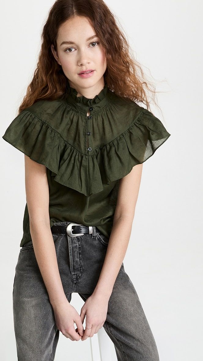 Ruffle Flounce Top | Shopbop