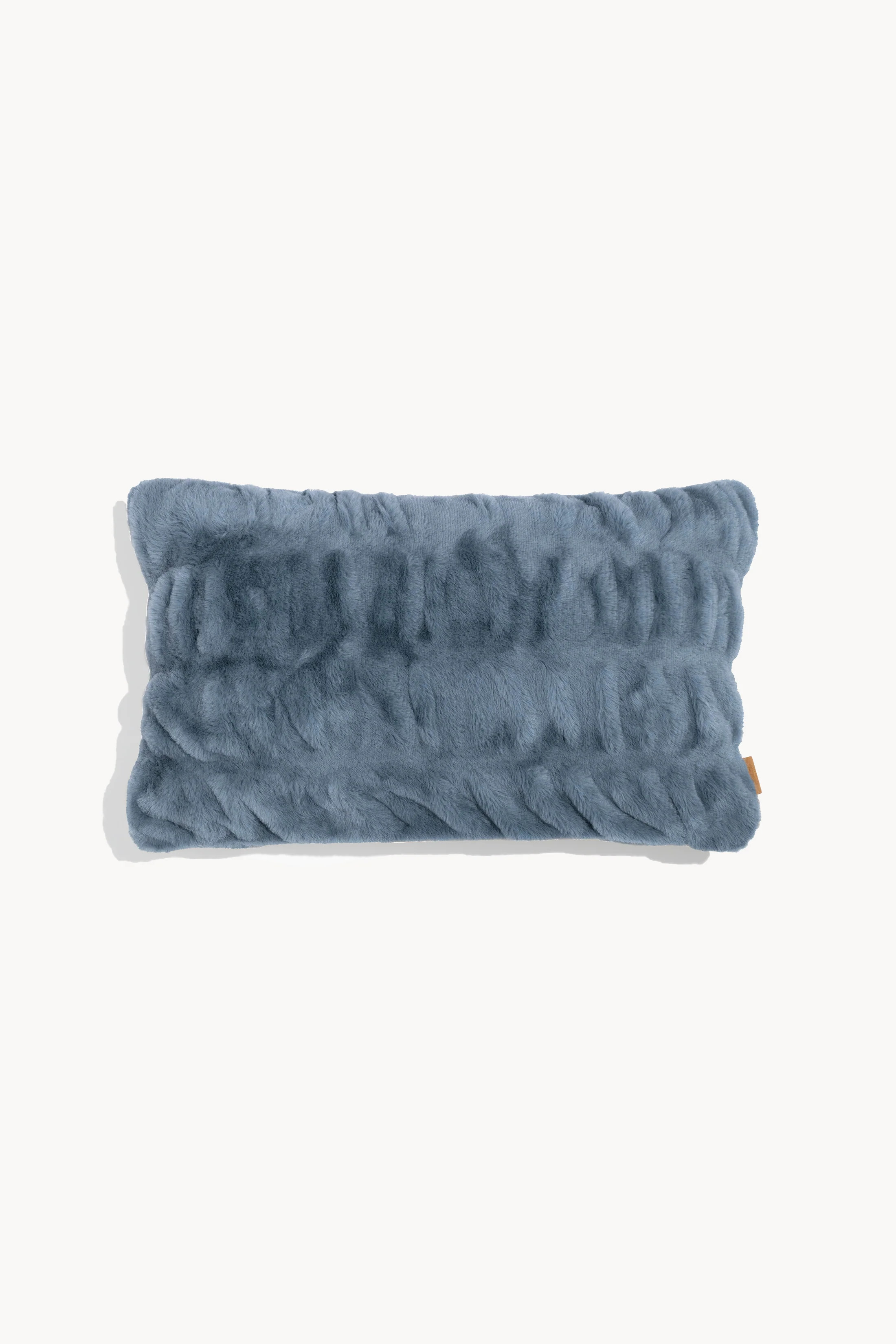 Slate Blue Pillow | Lola Blankets