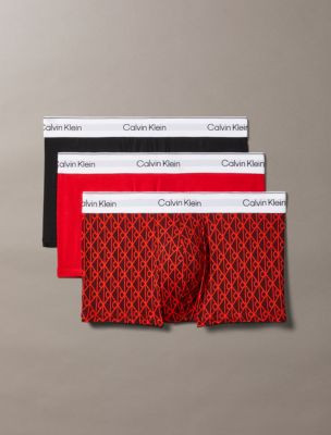 Icon Cotton Stretch 3-Pack Low Rise Trunk | Calvin Klein | Calvin Klein (US)