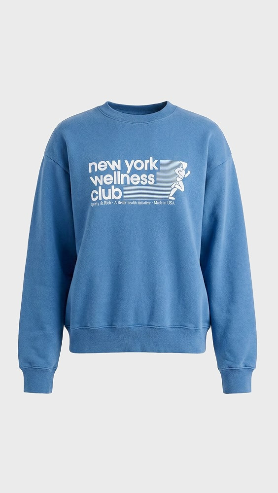USA Wellness Club Crewneck Sweatshirt | Shopbop