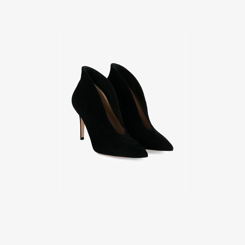 Gianvito Rossi stiletto booties | Browns Fashion