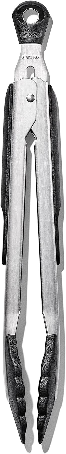 OXO Good Grips 9-Inch Locking Tongs with Nylon Heads | Amazon (US)