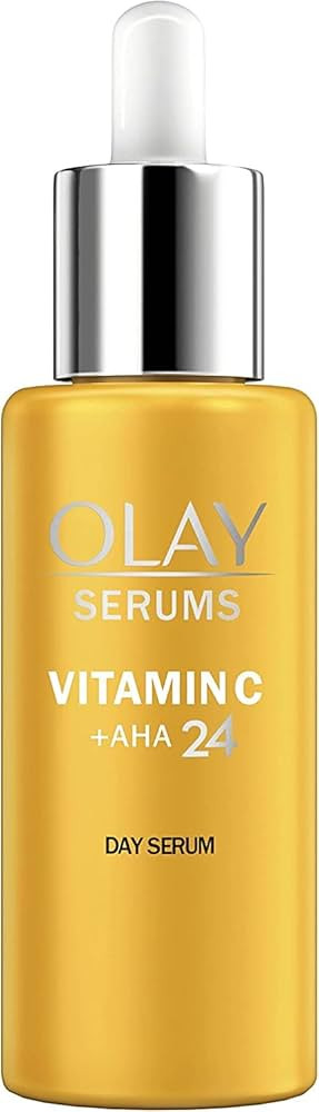 Olay Sérum Antimanchas De Día Vitamina C + AHA24, Con Vitamina C, AHA Y Niacinamida Para Un Ton... | Amazon (ES)