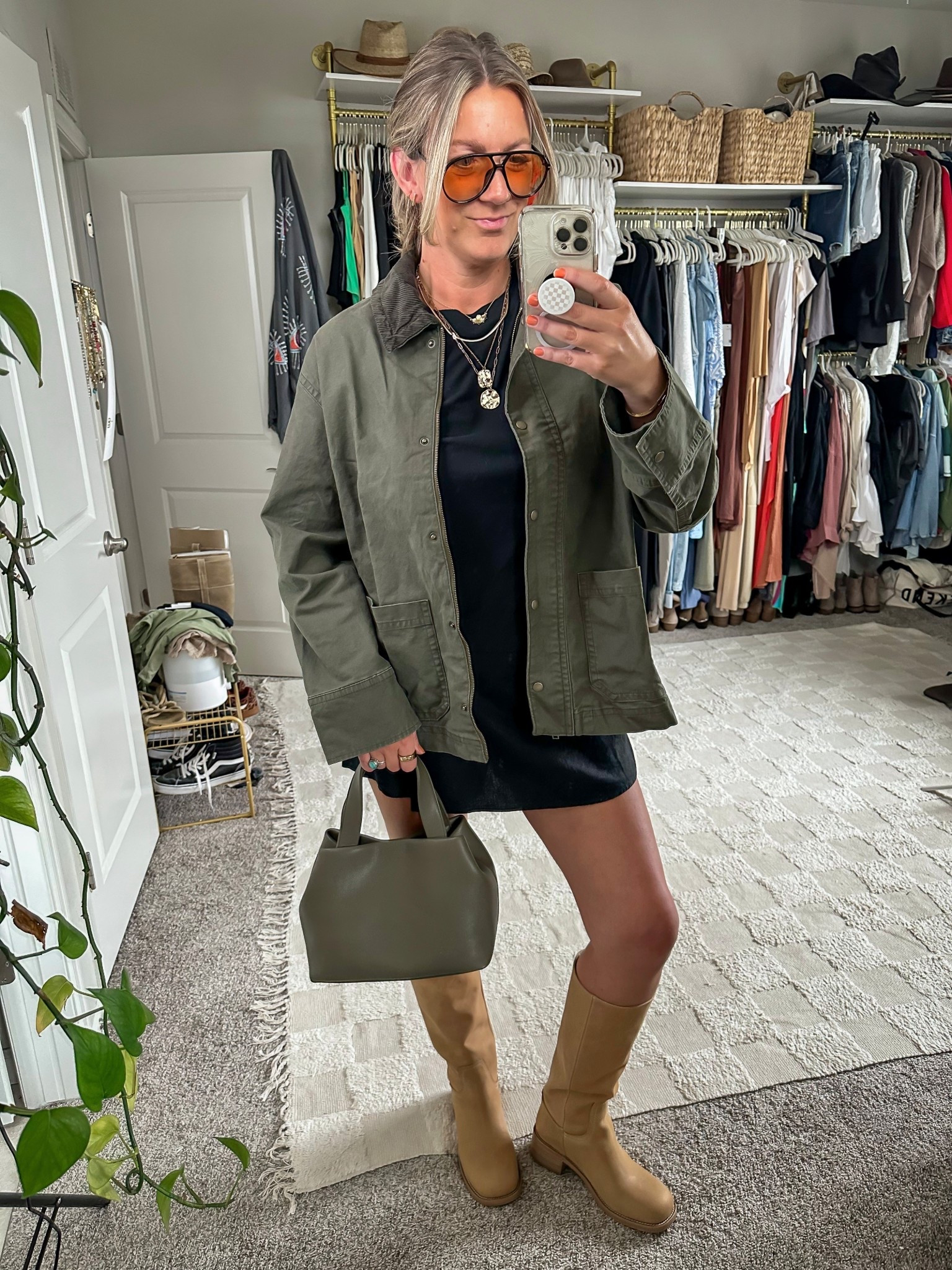 large tall barn jacket, large tee, medium skort (also linked similar) 11 boots (reg) they come in widths, more colors and up to size 12 🙌🏻

#LTKSeasonal #LTKMidsize #LTKOver40