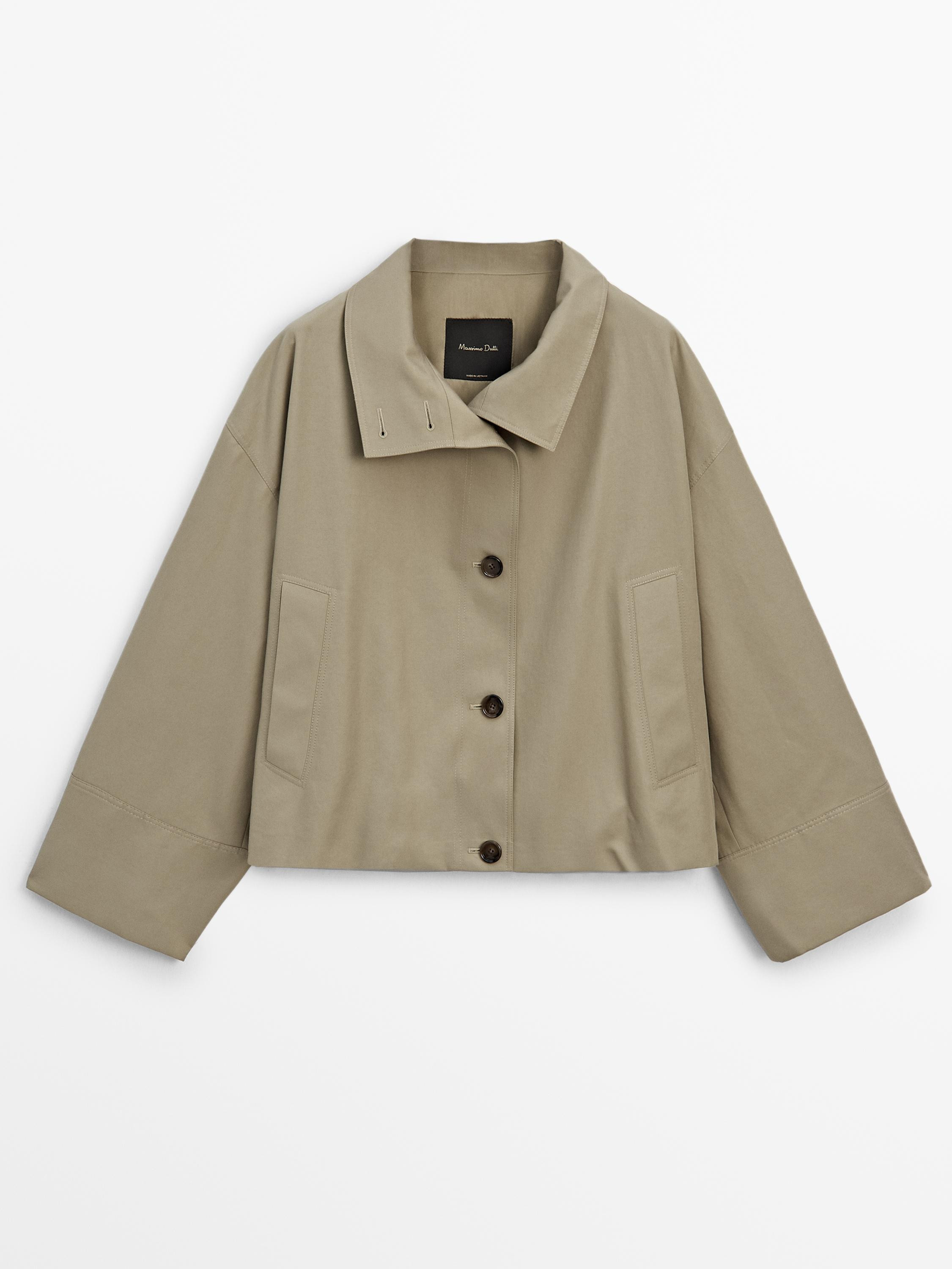Kurzer Parka mit Stehkragen | Massimo Dutti DE