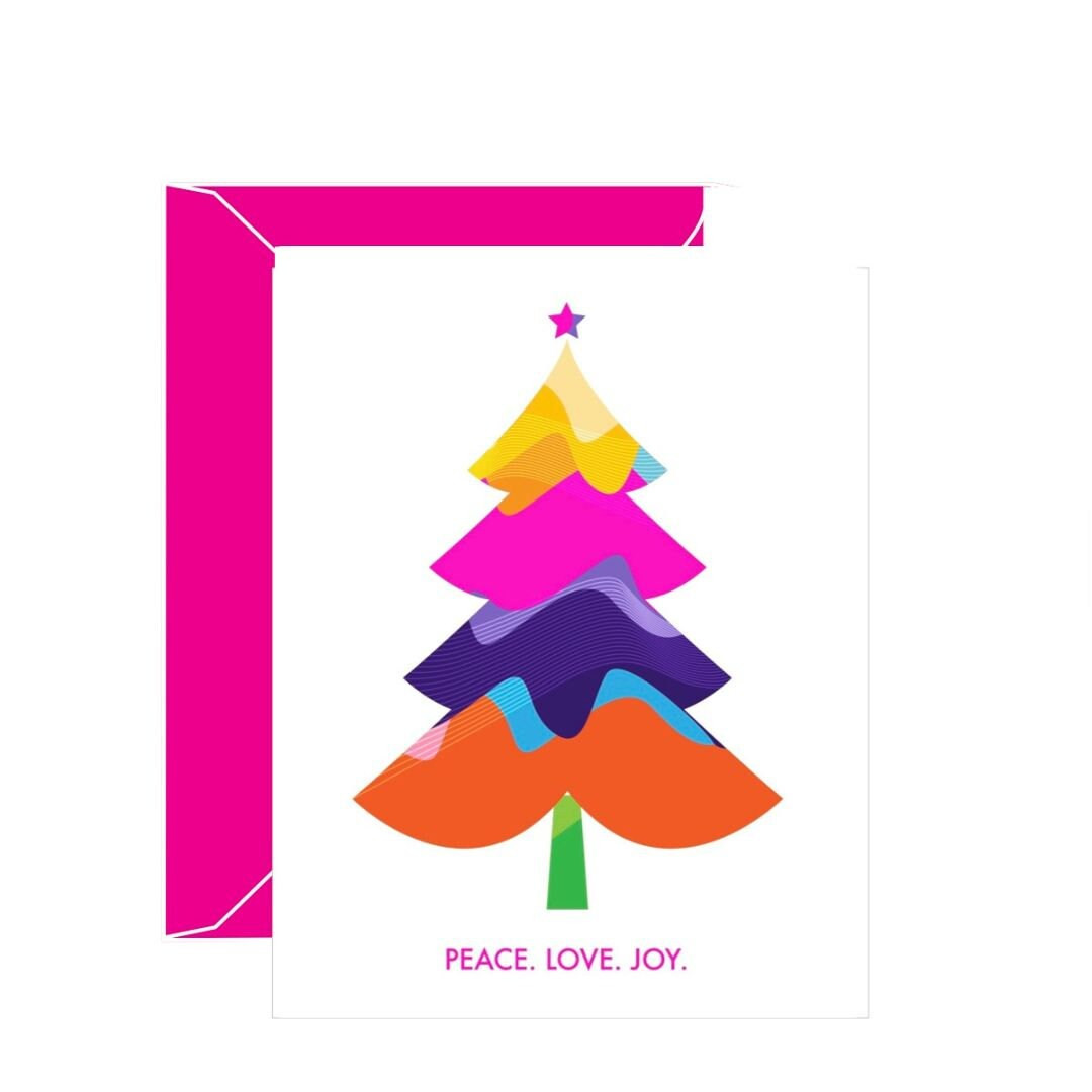 Peace.love.joy Christmas Greeting Card - Etsy | Etsy (US)