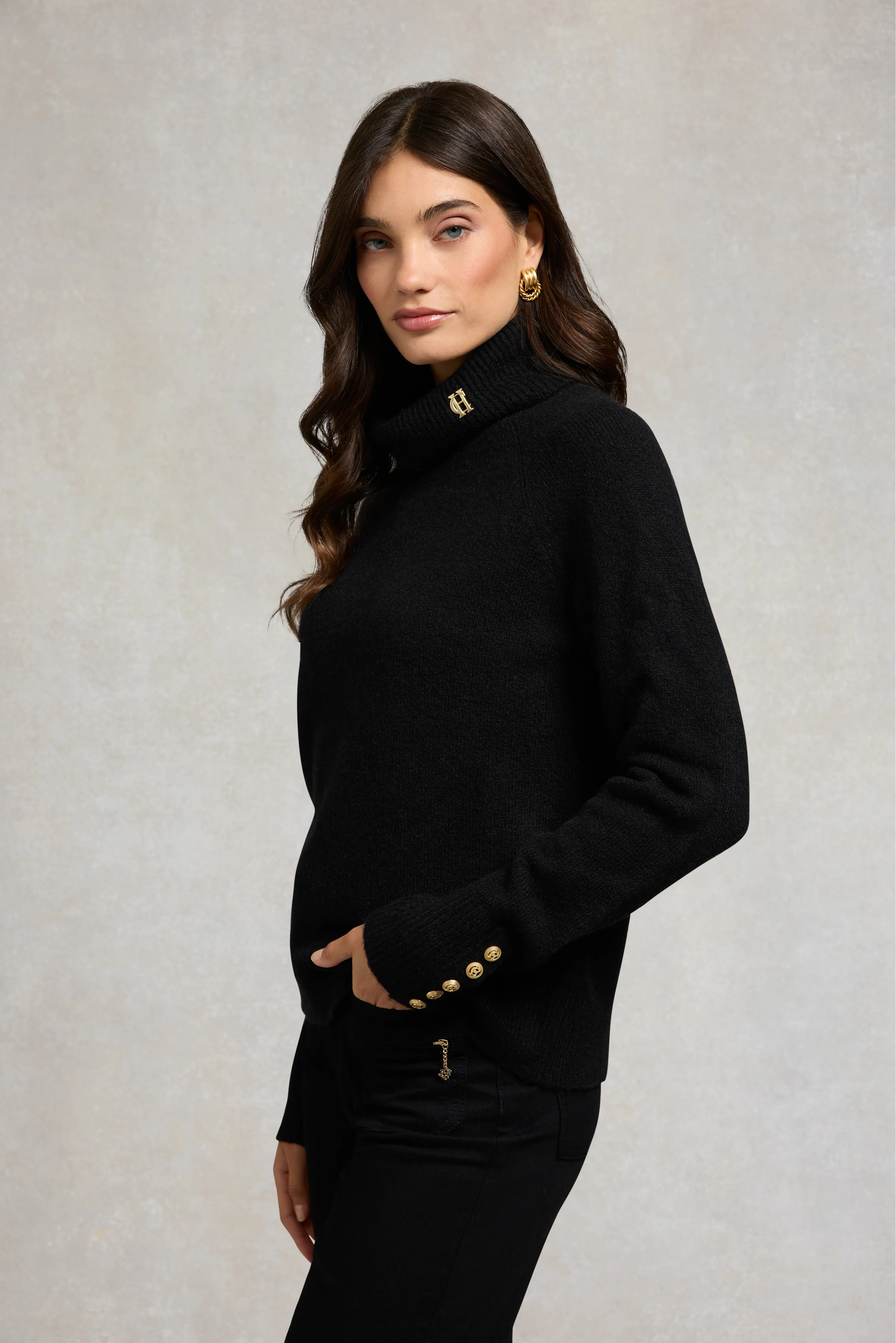 Tori Knit (Black) | Holland Cooper