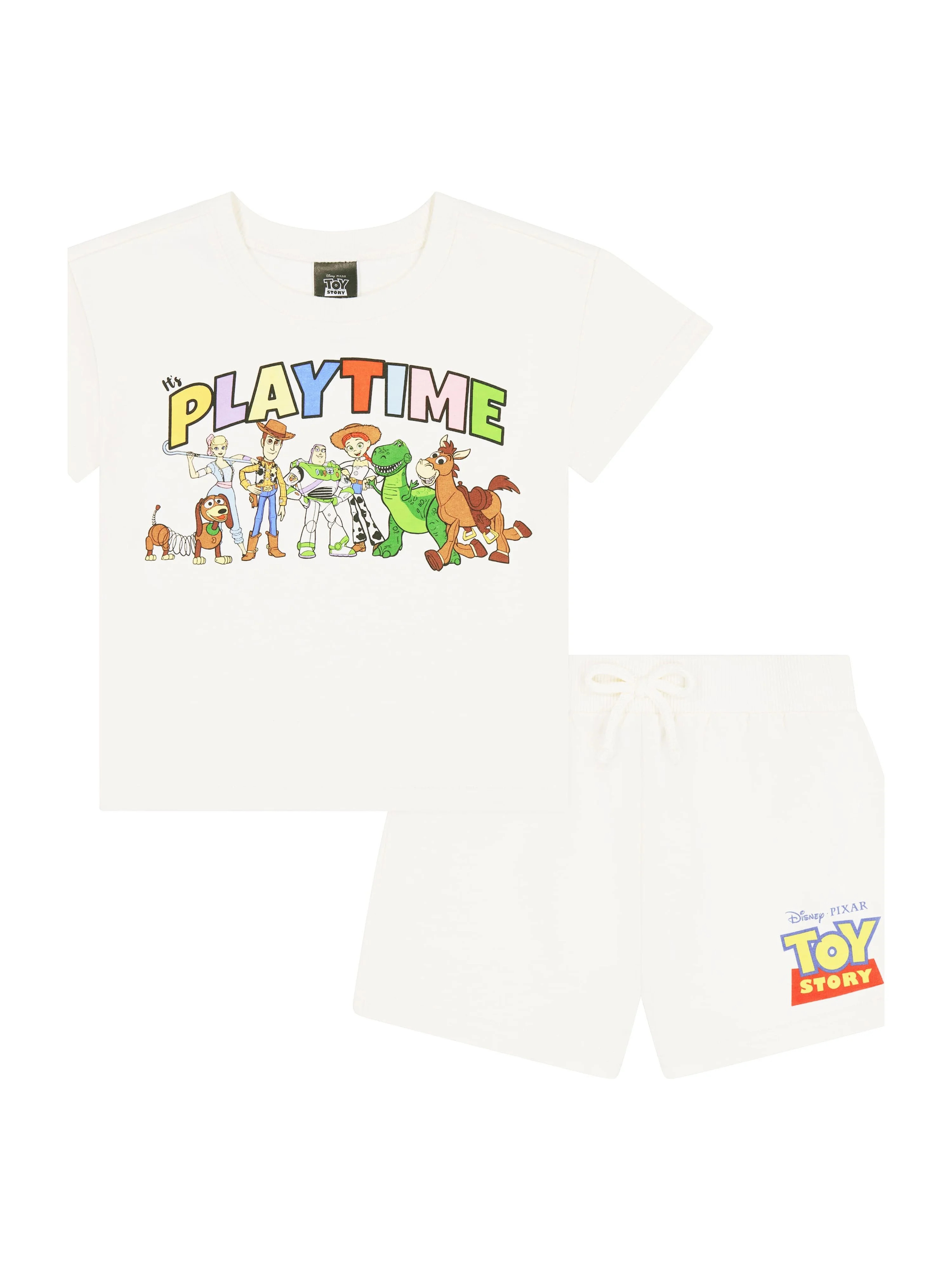 Toy Story Toddler Girls Short Set, Sizes 12 Months-5T | Walmart (US)