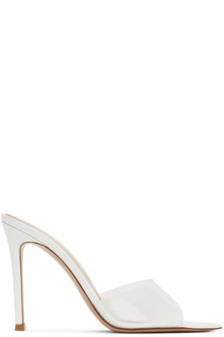 White Elle Heels | SSENSE