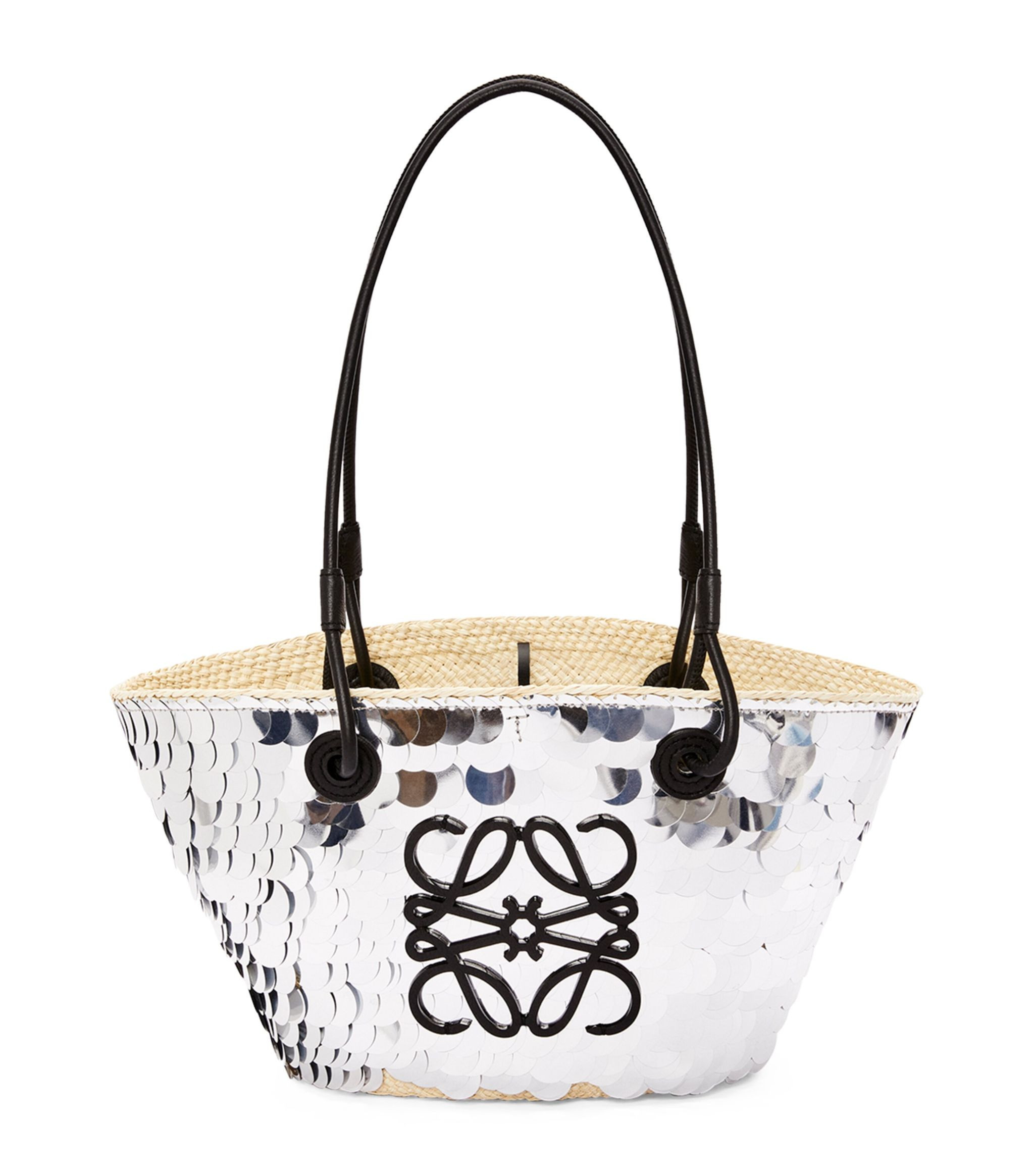 x Paula's Ibiza Small Embellished Basket Bag | Harrods