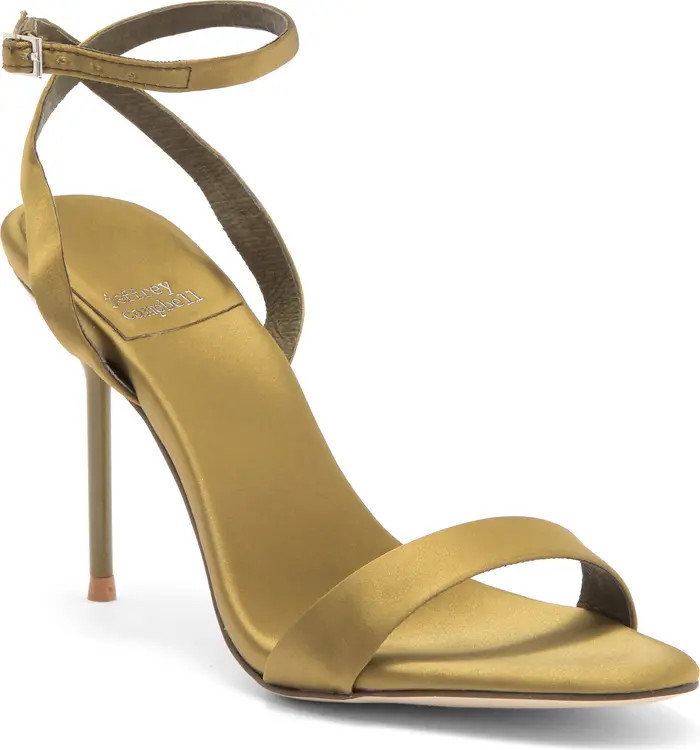 Blossmz Ankle Strap Satin Sandal (Women) | Nordstrom Rack